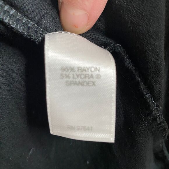 J. Jill Wearever Collection Black Knit Rayon Cardigan Womens S - Picture 7 of 11